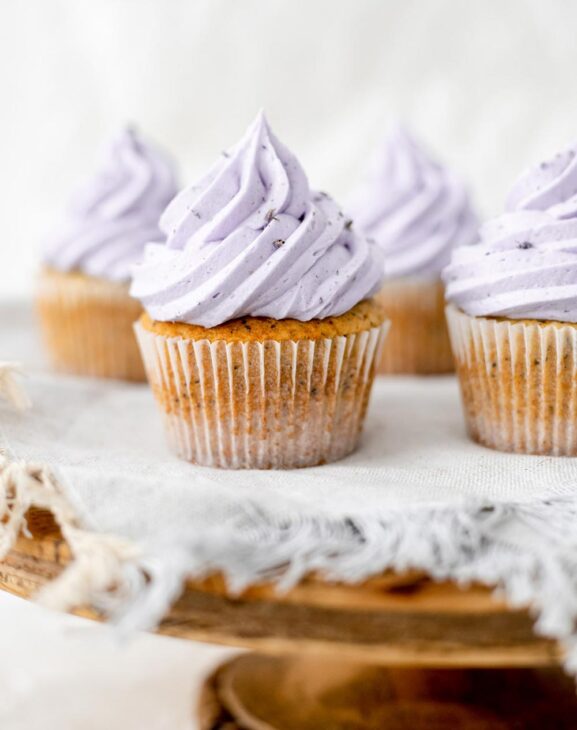 lavender cupcakes