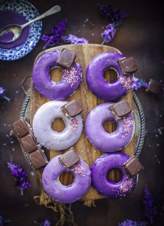 lavender doughnuts