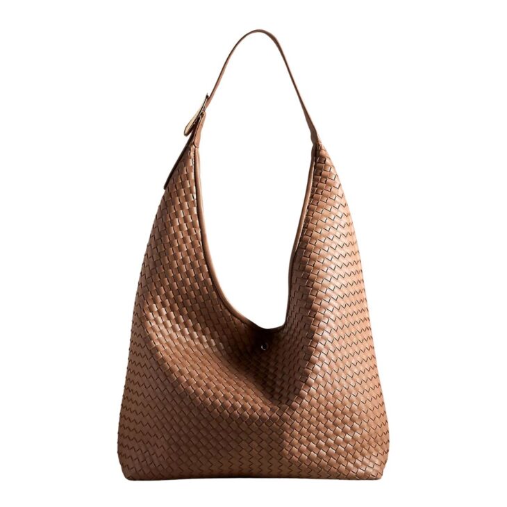 The Love Knot Slouchy Bag: Woven Buckle Edition
