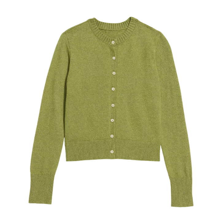 Green Cardigan