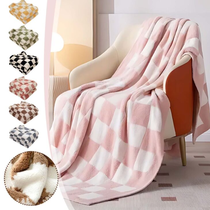 Cozy throw blanket