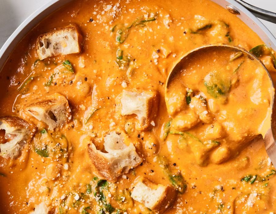 White Bean Tomato Soup