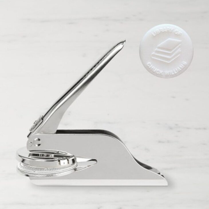 Library embosser