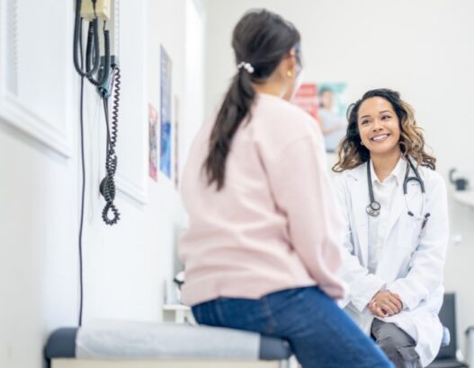 lower cortisol level