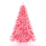 pink artificial tree