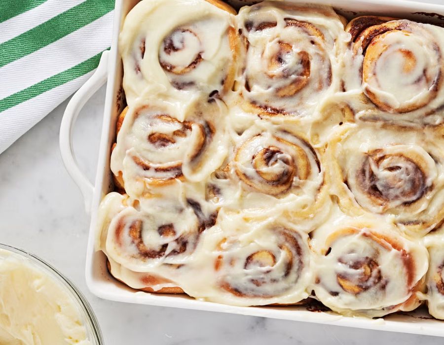 Overnight cinnamon rolls