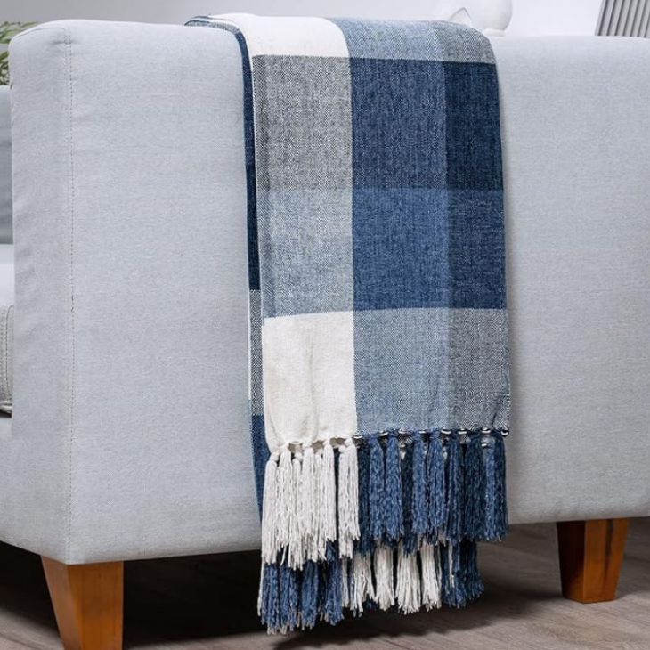 Buffalo plaid blanket